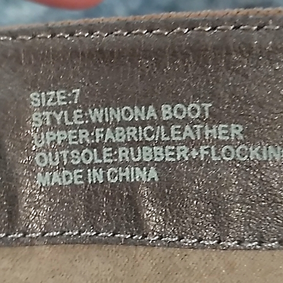 Joyfolie Winona Leather Suede Buckle Strappy Ankle Boots. Size 7 - Picture 13 of 16